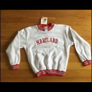 Vintage Little King top kids collegiate licensed product Maryland size 6-7